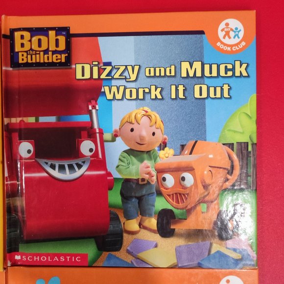 4 Scholastic hardcover books 2 Blue, Bob the builder, Dora the explorer - Picture 7 of 10
